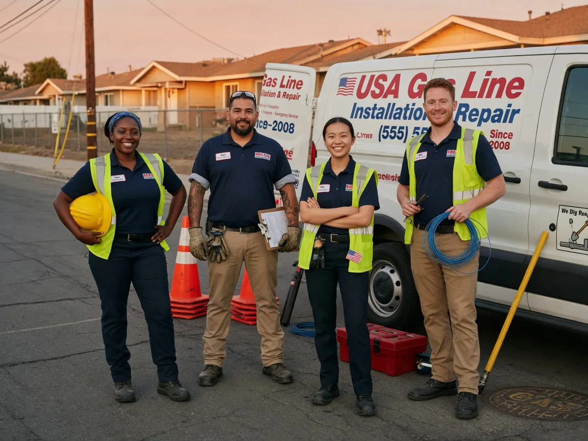 Gas Line Installation company in Flanagan, IL